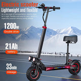 NEW J11pro Dual Motor Adult Dual Shock-Absorbing Electric Scooter Long Endurance Double Rocker Arm Commuter Off-Road E-Scooter AXSSIBLZ