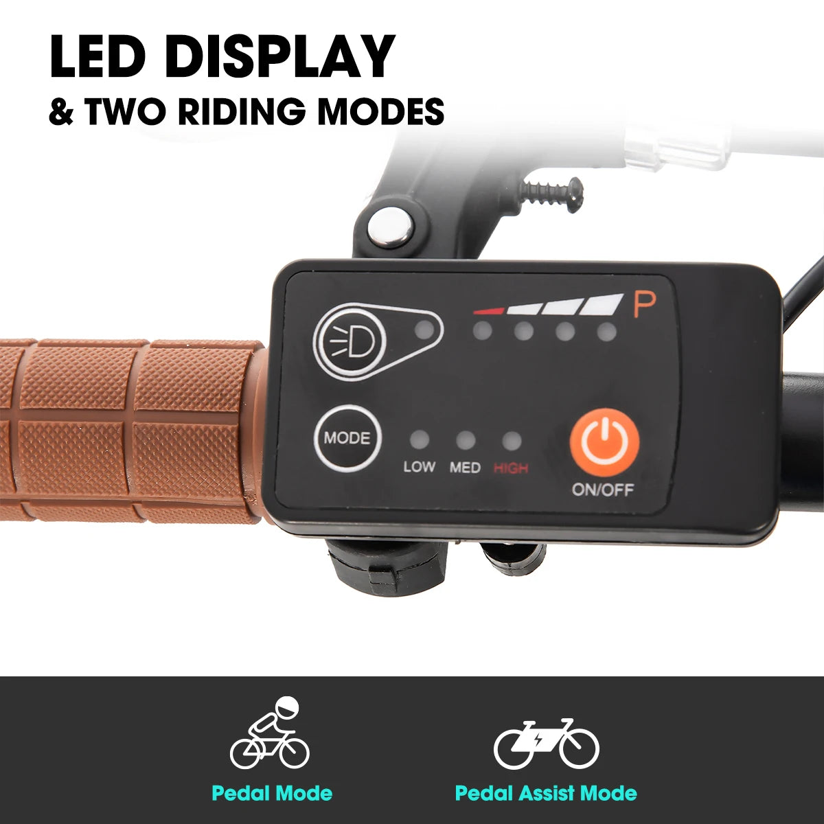 Hiland MotionPro 700C All-In-One 250W Electric Road Bike with Advanced LED Display, 36V Removable Battery for Seamless Commutes AXSSIBLZ