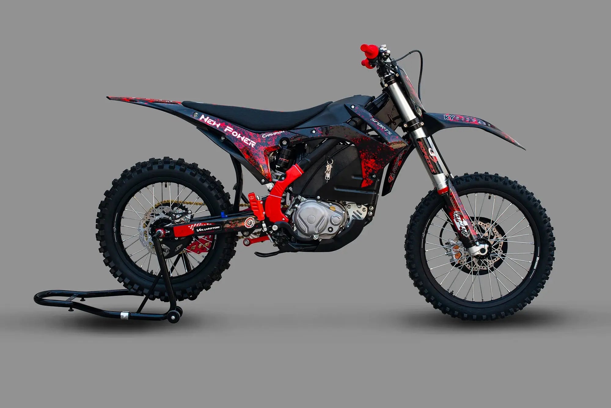 Velimotor 25KW Motor 5-Gear Offroad Electric Dirtbike - AXSSIBLZ