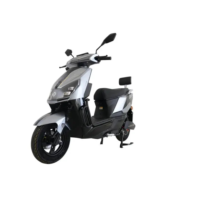 Gray Geetha K-T5 E-Moped Scooter