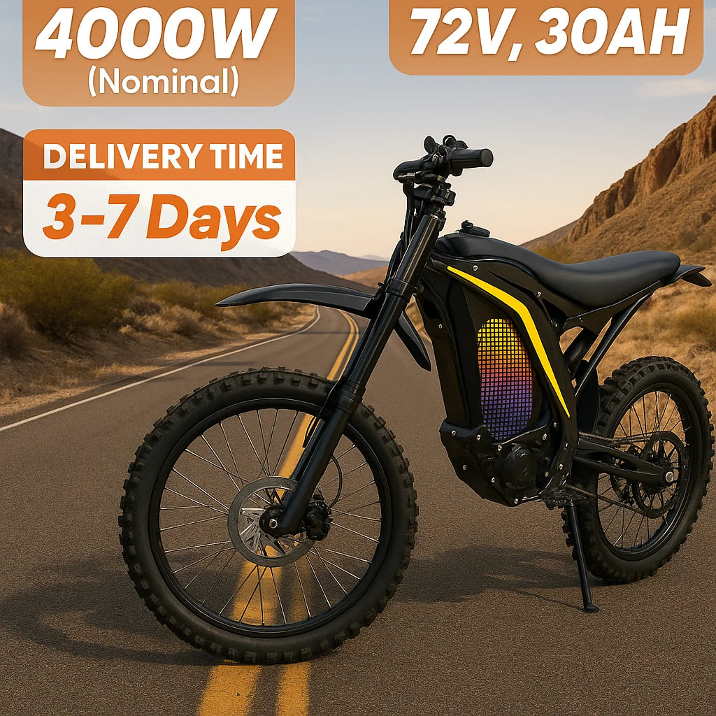 Freego Ebike 8000W 72V 30AH N1 Electric Motorcycle 19Inch MTB Tires Electric Dirt Bike with LCD Display AXSSIBLZ