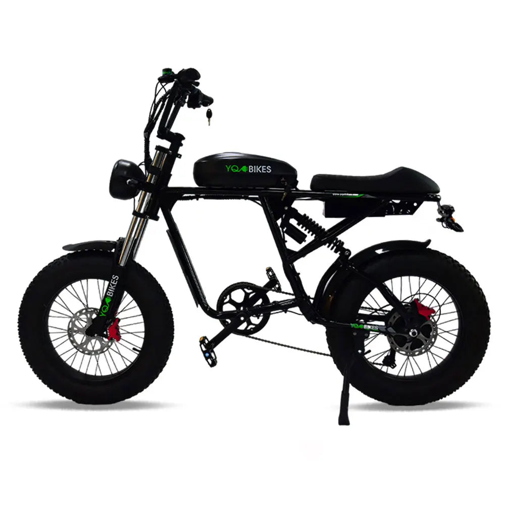 R1 SurgeRider 2000W Full-Suspension Hydraulic Brake Electric Off-Road Bike (37MPH Speed) MTB AXSSIBLZ