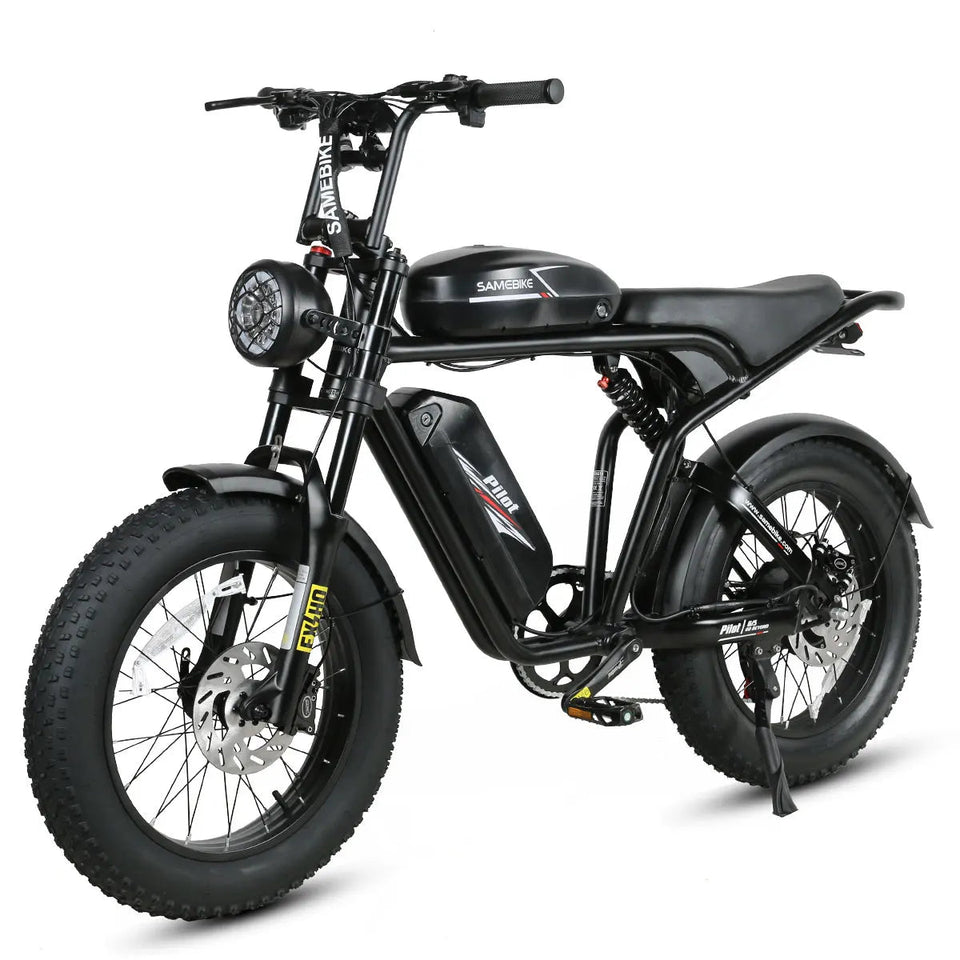 SAMEBIKE Electric Bike M20-II 20" 48V 32AH 2000W Motor  Electric Bicycle 45KM/H Max Speed Motorcycle Style E-bike AXSSIBLZ