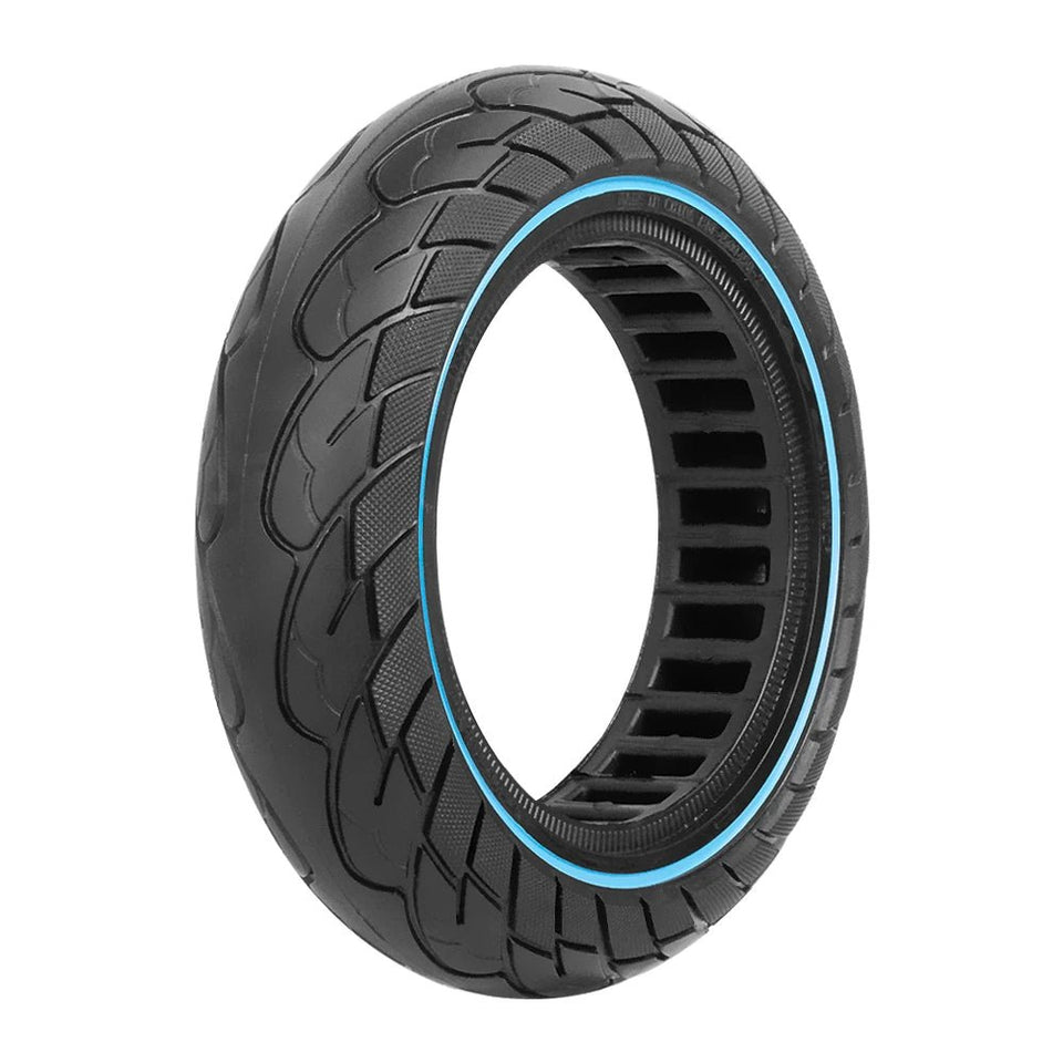 10X2.5 Tubeless Tires 60/70-6.5 Solid Tire for Ninebot Max G30 Electric Scooter 10inch Explosion-Proof Hollow Honeycomb Tyre AXSSIBLZ
