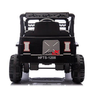 12V Kids Ride On Electric Truck Car W/Parents Control,2WD,Four-wheel suspension,Early education function,Adjustable volume,USB AXSSIBLZ