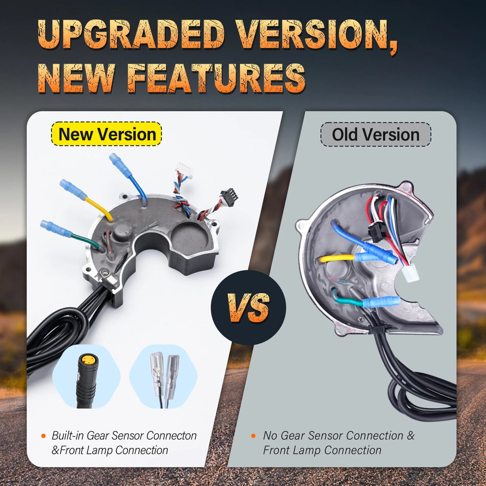 BAFANG Mid Drive Motor Controller for BBSHD BBS01B BBS02 48V 750W 52V 1000W 36V 250W 350W 500W Central Motor Controlle AXSSIBLZ