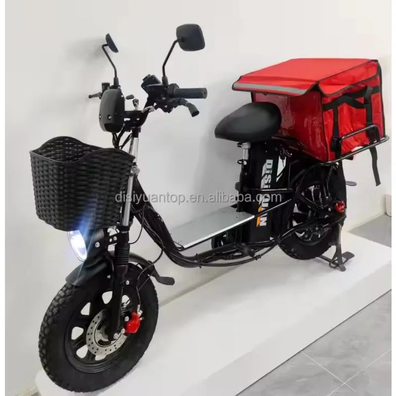 Clark is hot selling Disiyuan Factory Price Long Range 48V Electric Cub Bike 350W Electric Scooter Bicycle for Adult AXSSIBLZ