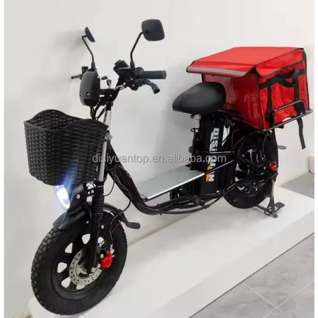 Clark is hot selling Disiyuan Factory Price Long Range 48V Electric Cub Bike 350W Electric Scooter Bicycle for Adult AXSSIBLZ
