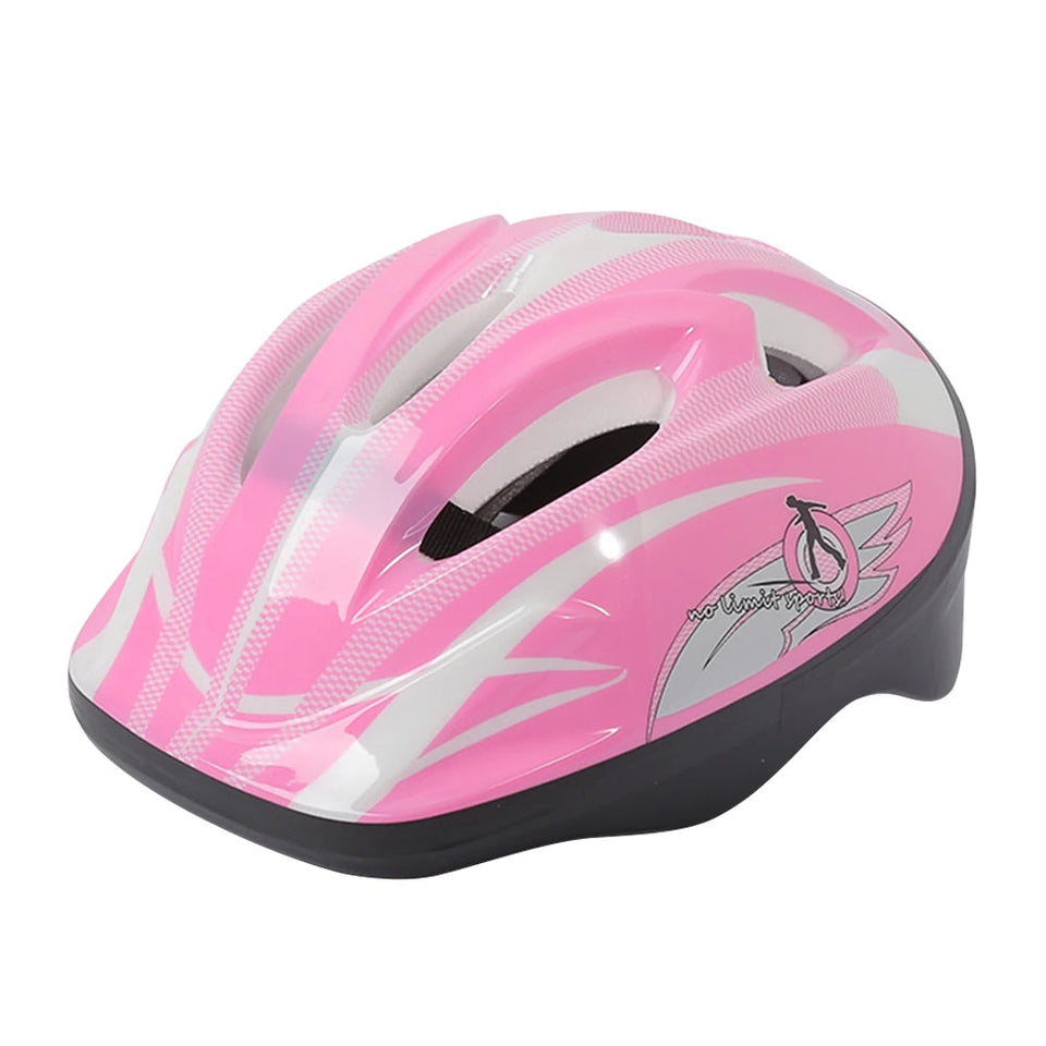 Childrens Riding Helmets Comfortable Breathable Large Vent Holes Boy Girl Safety Head Protection Cartoon Balance Bike Helmet AXSSIBLZ