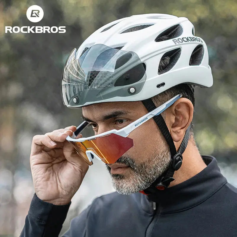 ROCKBROS Integrally-Molded Bicycle Helmet - AXSSIBLZ