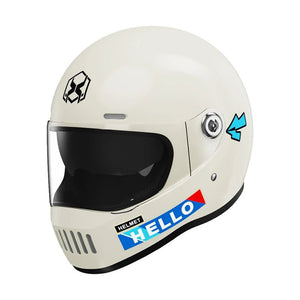Helmet 901 exquisite and beautiful printed helmet for both men and women all-weather motorcycle riding helmet AXSSIBLZ