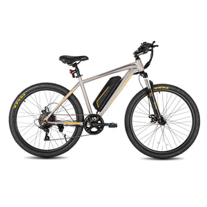 HILAND Electric Bike for Adults, 26 inch Electric Mountain Bicycle with Removable Battery, 500W 36V Motor, 7 speeds 20MPH Ebike AXSSIBLZ