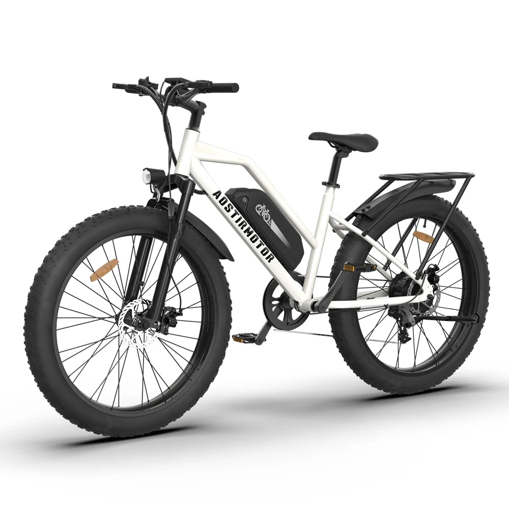 S07-B 750W Electric Mountain Bike – 48V 13Ah Lithium Battery, All-Terrain Power for Adventurous Rides AXSSIBLZ