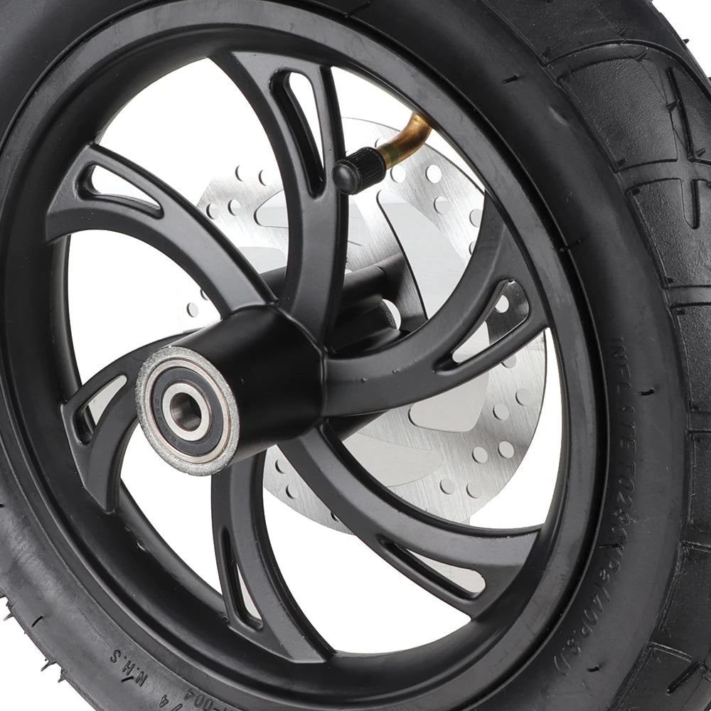 Electric Scooter 12 Inch Front Wheel 12 1/2X2 1/4 Tire Inner Tube Aluminum Rim With Brake Disc For E-bikes Folding Bicycles Bike AXSSIBLZ