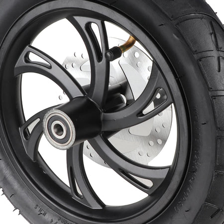 Electric Scooter 12 Inch Front Wheel 12 1/2X2 1/4 Tire Inner Tube Aluminum Rim With Brake Disc For E-bikes Folding Bicycles Bike AXSSIBLZ