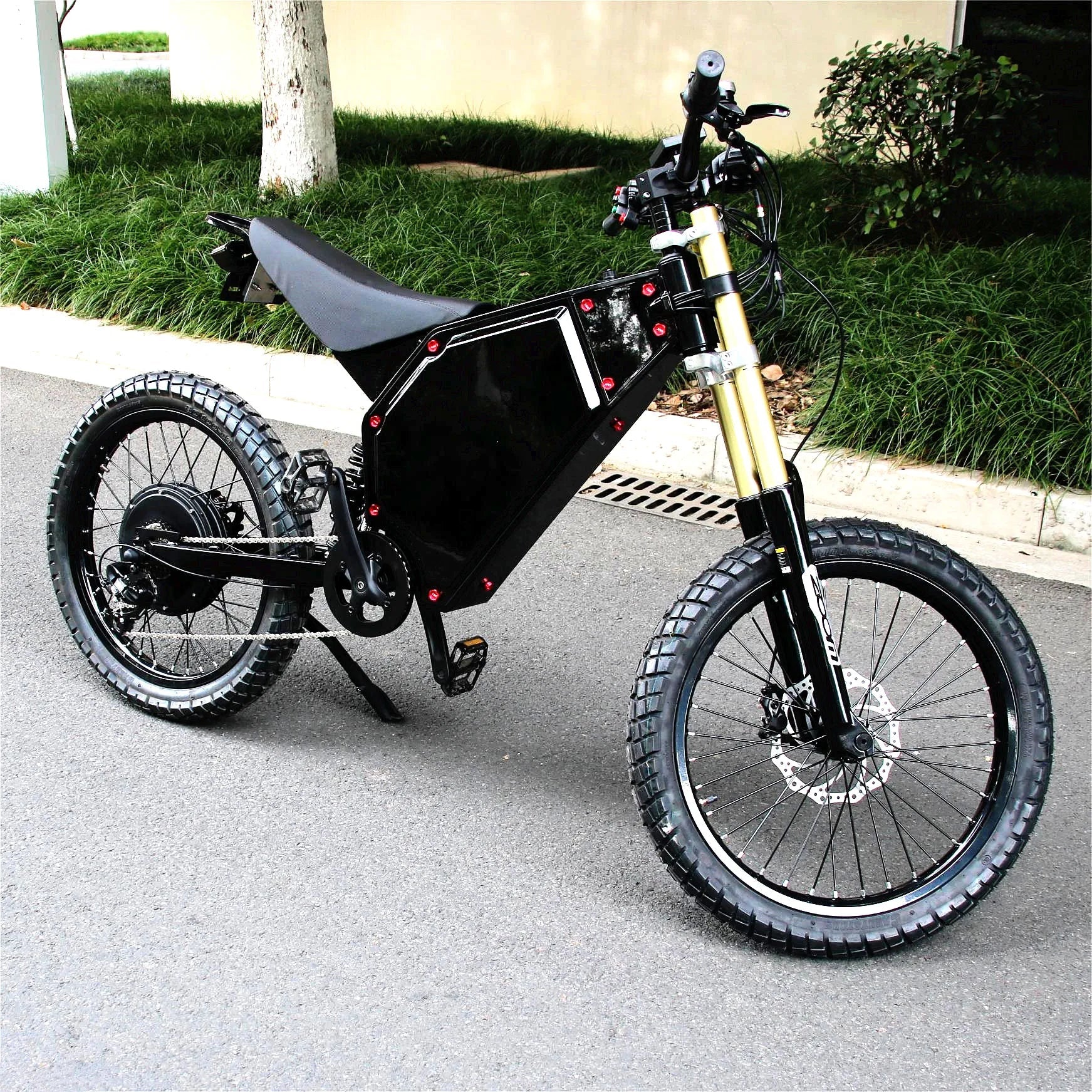 EnduroX 1500W 48V Electric Dirt Bike w/ Rear Hub - Power Through Every Terrain AXSSIBLZ