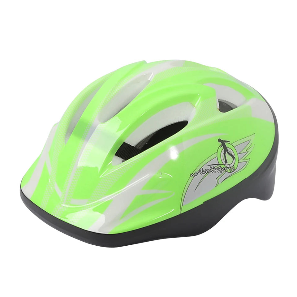 Childrens Riding Helmets Comfortable Breathable Large Vent Holes Boy Girl Safety Head Protection Cartoon Balance Bike Helmet AXSSIBLZ