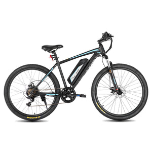 HILAND Electric Bike for Adults, 26 inch Electric Mountain Bicycle with Removable Battery, 500W 36V Motor, 7 speeds 20MPH Ebike AXSSIBLZ