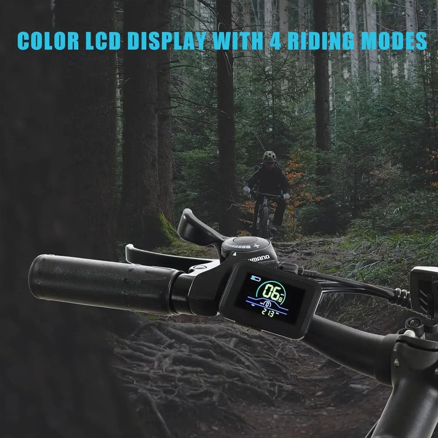 Lcd display 4 riding modes