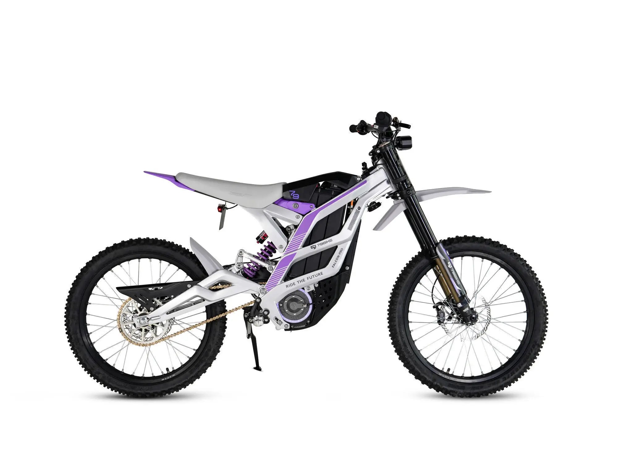 Falcon Pro 72V Electric Off-Road Bike 35Ah Long Range Full Suspension Ultimate Racing Dirt Motorcycle AXSSIBLZ