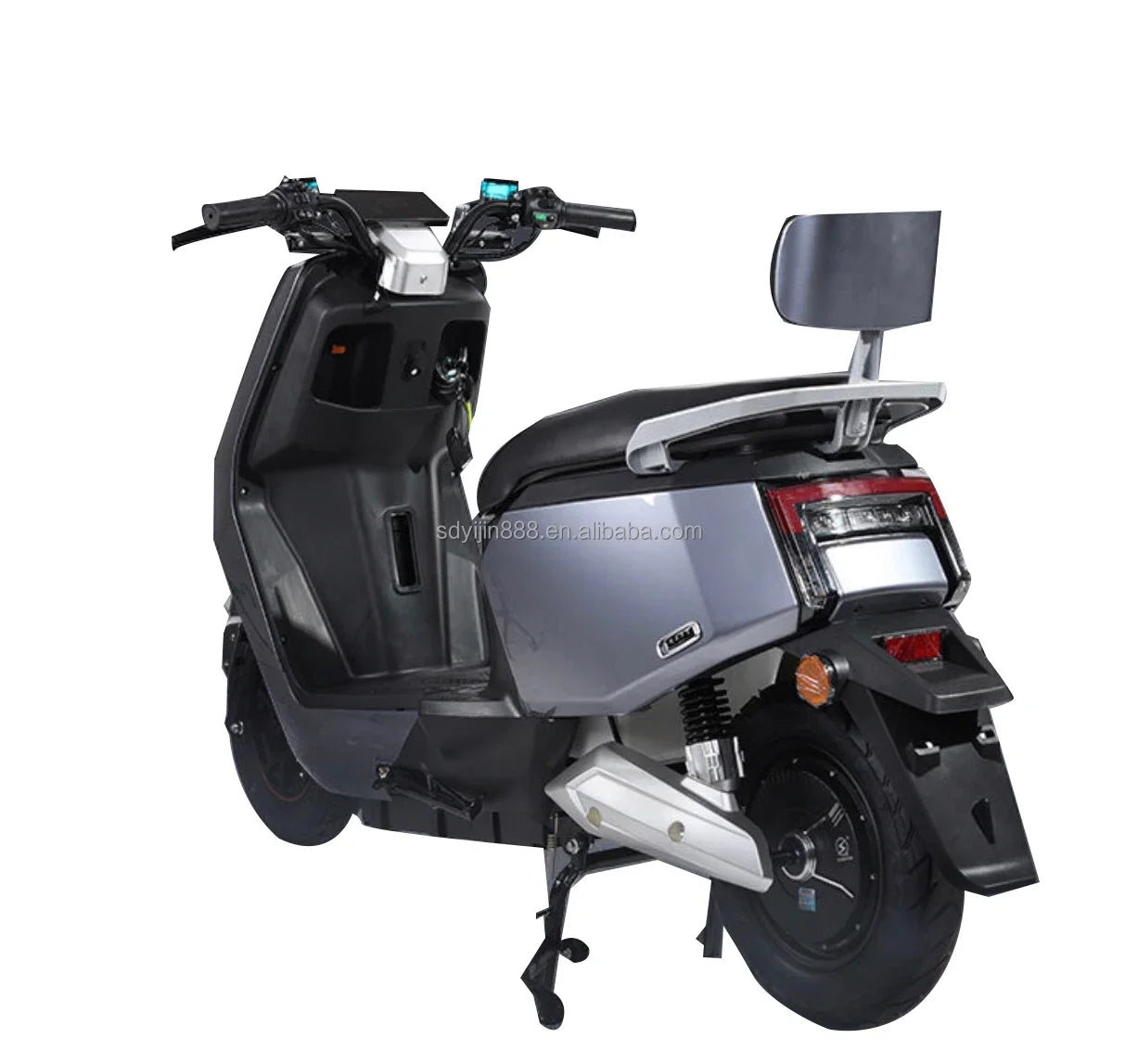 H1 1500W Electric Moped Scooter Designed for Rugged Off-Road Adventures with Speed and Power AXSSIBLZ