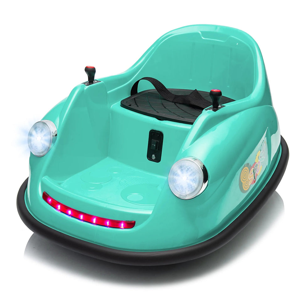 Bumper Cars For Toddlers, Electric Kids Ride On Bumper Car Gift, 12V Battery Ride On Car With Parent Remote Control AXSSIBLZ