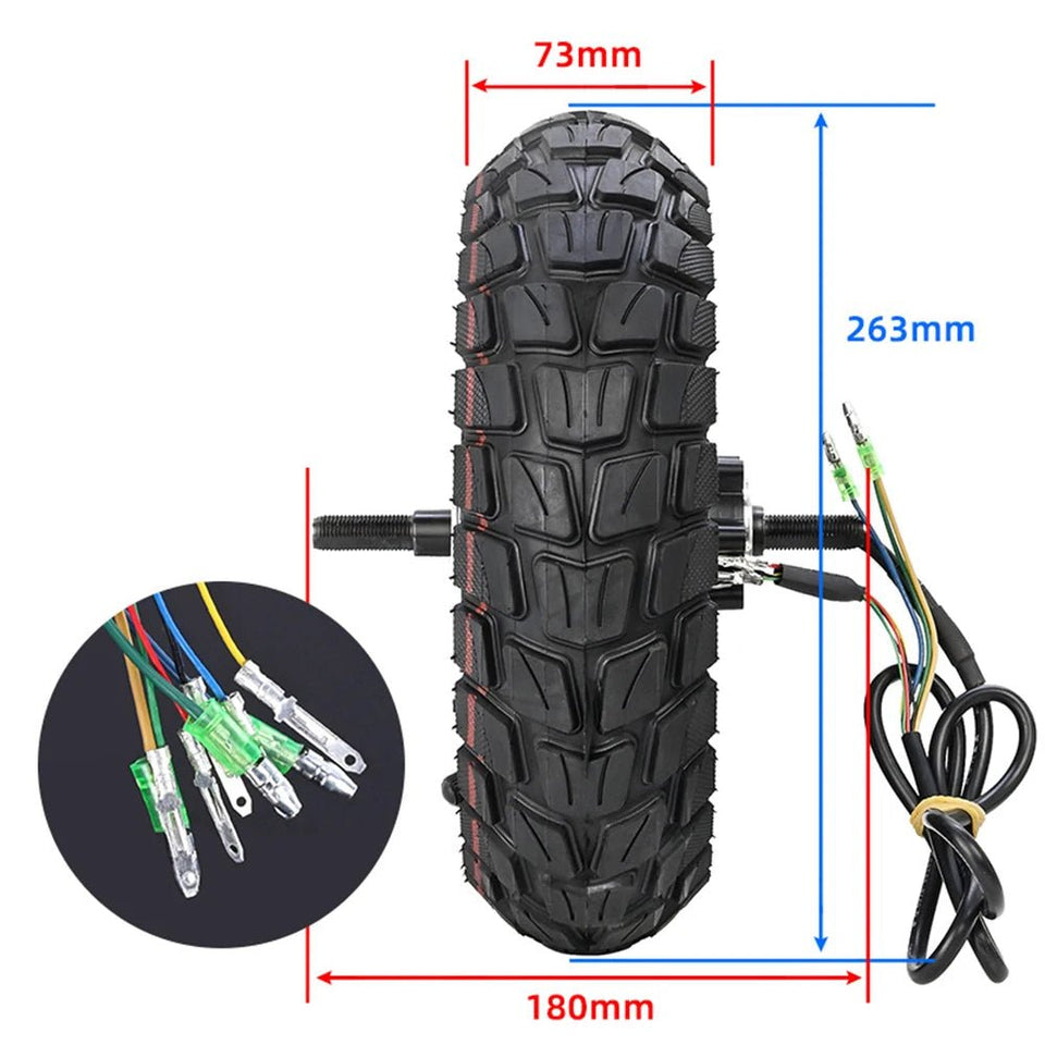 For KUGOO M4  / M4 PRO Electric Scooter 10'' Electric Scooter Hub Motor 48V 500W Brushless Dis Brake Hub Motor E Bike Motor AXSSIBLZ