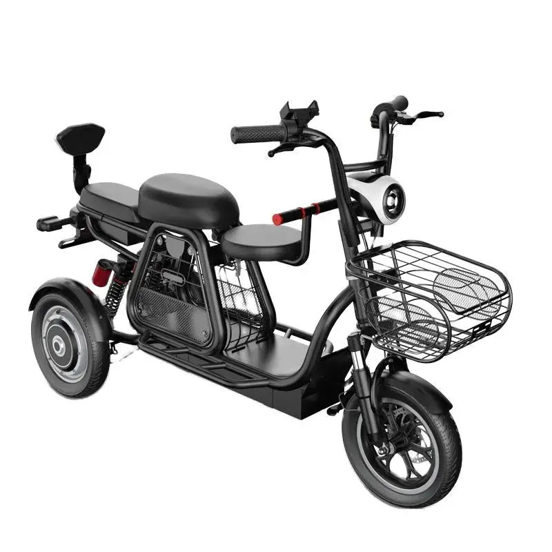 Black Xz-Mz Electric Bike