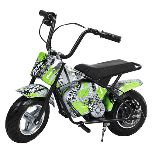 24V Kids Electric Dirt Bike Electric Dirtbike 250W Off-Road Bike Motocross Powerful Motorcycle for Kids with 13.67MPH Fast Spee AXSSIBLZ