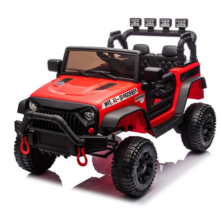 24V Kids Ride On Car W/Parents Remote Control,400W Motor,Four Wheel Suspension,Adjustable speed,USB,MP3,Music,Bluetooth AXSSIBLZ