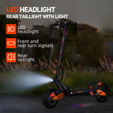 Dual Motor Adult Dual Shock-Absorbing Electric Scooter Long Endurance Double Rocker Arm Commuter Off-Road E-Scooter AXSSIBLZ
