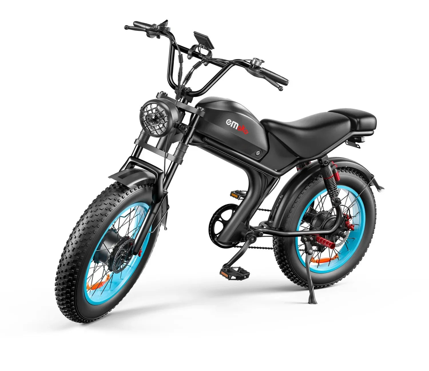 Electric Bike for Adults Dual Motor 2000W 48V 23AH Motorcycle 20inch Fat Tire Dirt Bike All-Terrain Bicycle for Mountains AXSSIBLZ