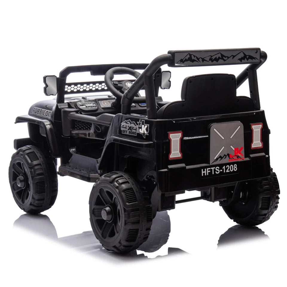 12V Kids Ride On Electric Truck Car W/Parents Control,2WD,Four-wheel suspension,Early education function,Adjustable volume,USB AXSSIBLZ