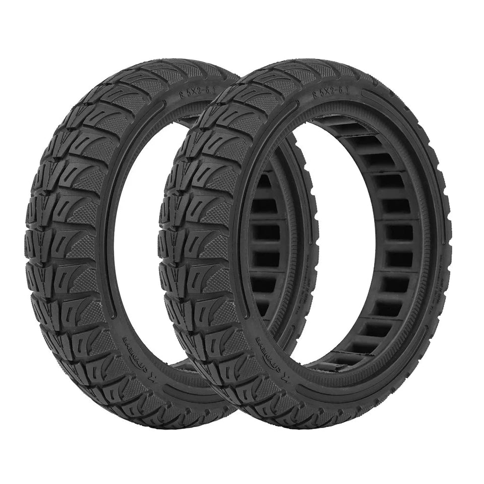 8.5 Inches Damping Durable Wheel 8.5x2-6.1 Honeycomb Solid Tire Colorful for Xiaomi M365 PRO PRO2 1S List Electric Scooter Tyre AXSSIBLZ