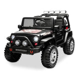 12V Battery Powered  Ride On Car 2 Seater kids Electric Vehicle Toy Truck w/Remote Control Equipped with Music AXSSIBLZ