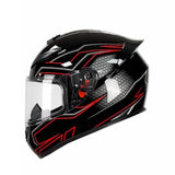 DOT Men and women motorcycle helmets are safe in winter Four Seasons Knights can be equipped with Bluetooth motorcycle helmets AXSSIBLZ
