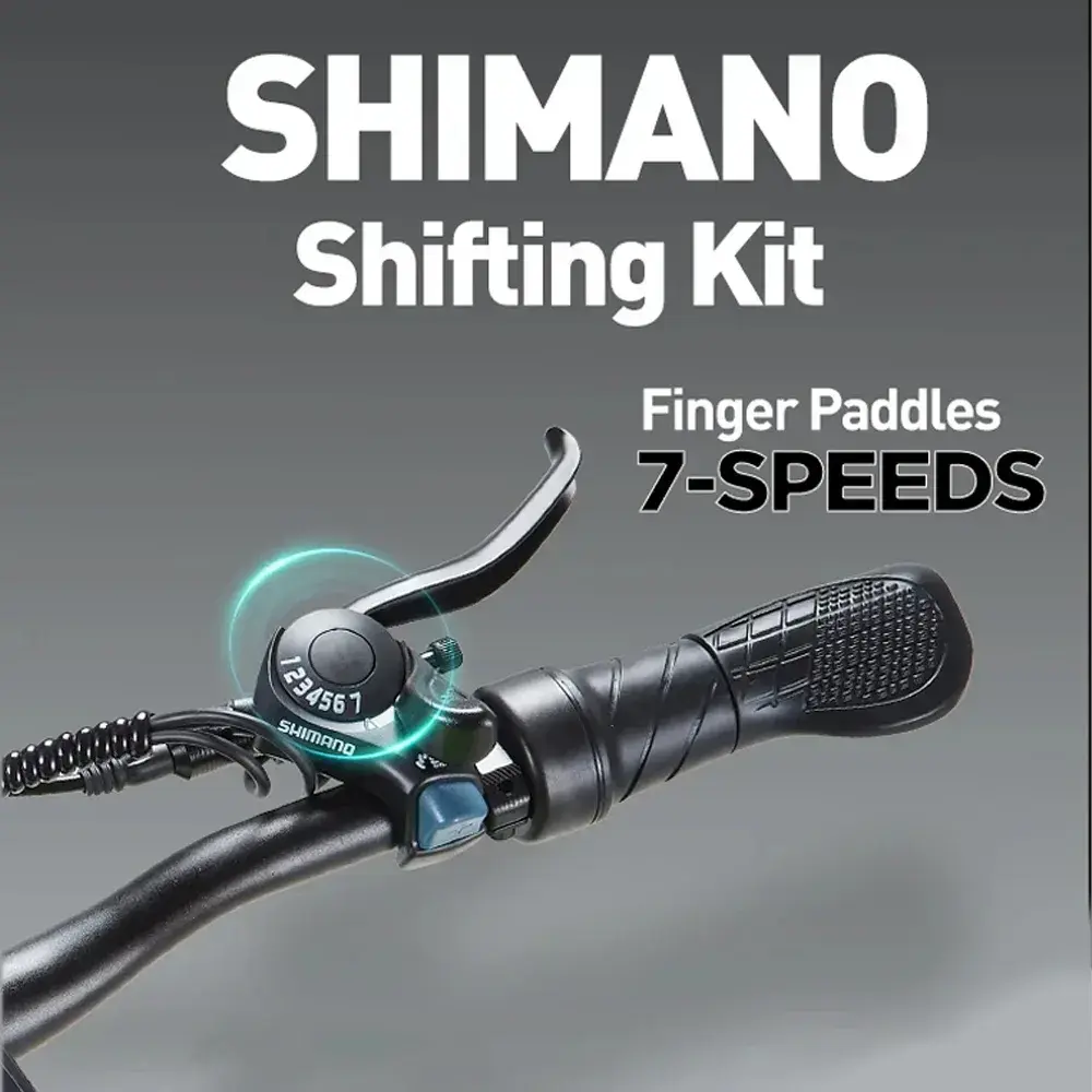 Shimano shifting  7 speeds