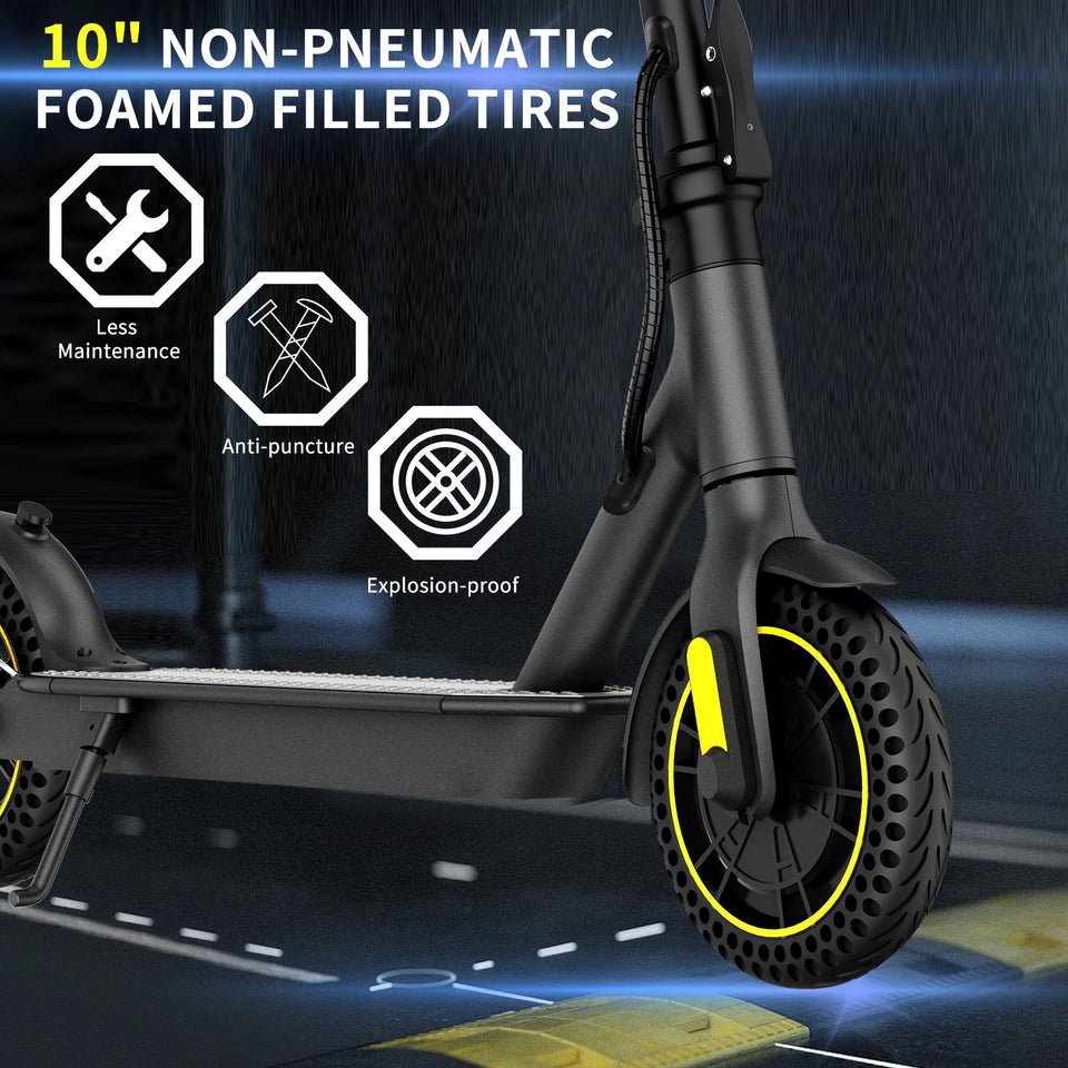 Electric Scooter US Stock 350W 36V 7.8Ah Max Speed 30Km/h APP Smart Adult Scooter 10Inch Foldable Electric Scooter AXSSIBLZ