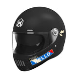 Helmet 901 exquisite and beautiful printed helmet for both men and women all-weather motorcycle riding helmet AXSSIBLZ