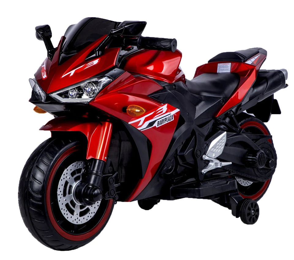kids motorcycle 12V motorcycle for kids 3 4 5 6 years Boys Girls 12v7ah kids motorcycle ride on toy with Training Wheels/manual AXSSIBLZ