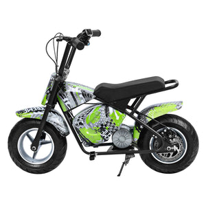 24V Kids Electric Dirt Bike Electric Dirtbike 250W Off-Road Bike Motocross Powerful Motorcycle for Kids with 13.67MPH Fast Spee AXSSIBLZ