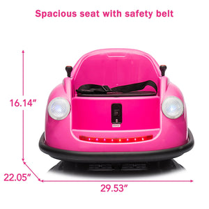 Bumper Cars For Toddlers, Electric Kids Ride On Bumper Car Gift, 12V Battery Ride On Car With Parent Remote Control AXSSIBLZ