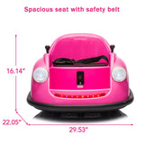 Bumper Cars For Toddlers, Electric Kids Ride On Bumper Car Gift, 12V Battery Ride On Car With Parent Remote Control AXSSIBLZ