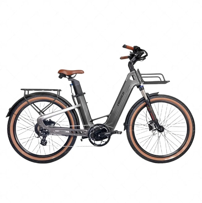 MIHOGO Electric Bike AIR MAX Electric Bicycle 750W 48v 9.6AH +9.6AH Battery  Ebike AXSSIBLZ