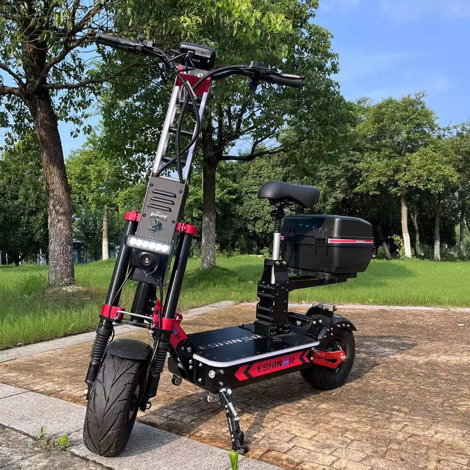 30-100AH Electric Scooter Adult Powerful Dual Motor 100 KMH 110 KM/H 72V 8000W 10000W 12000W 15000W Fast Long Range Escooter AXSSIBLZ