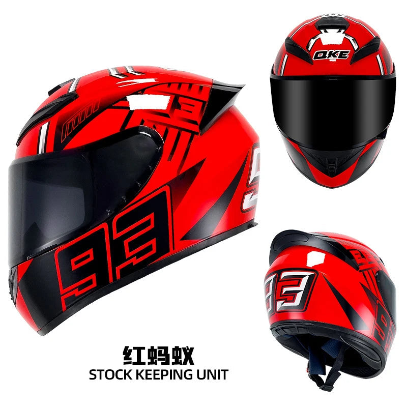 DOT Men and women motorcycle helmets are safe in winter Four Seasons Knights can be equipped with Bluetooth motorcycle helmets AXSSIBLZ