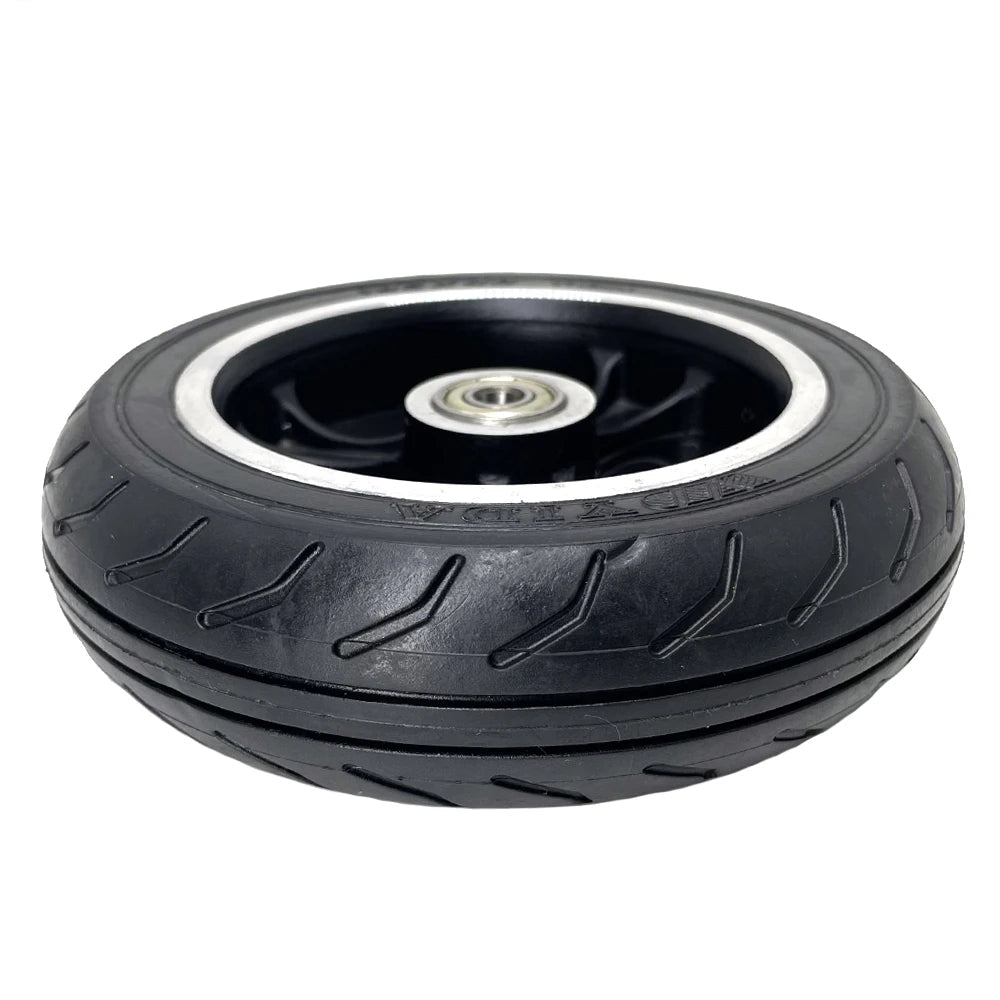 145x40 Wheel Solid Tire and Aluminum Alloy Rim for Foldable Carbon Fiber Electric Scooter 5.5-6 Inch Wheels Replacement Parts AXSSIBLZ