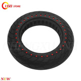 10 Inch 10X2.5 Solid Tire for Ninebot Max G30 Electric Scooter 10inch Explosion-Proof Hollow Honeycomb Tyre AXSSIBLZ
