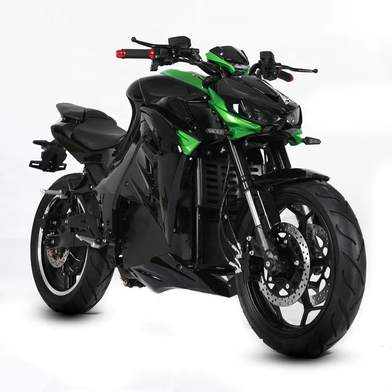 The latest motorcycle in 2024 New Year gift Super power high quality mid drive 3000w 72v electric motorcycle adult AXSSIBLZ