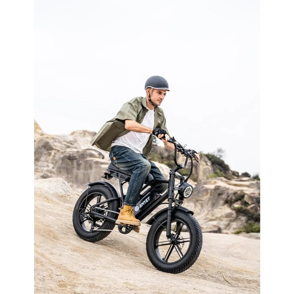 1500W Ebike, 48V 20Ah(960WH) Removable Battery, 72Miles & 32MPH,20